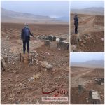 بازدید از کانال مزرعه دهکده و موادی روستای همگین شهرستان دهاقان