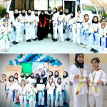 افتخارآفرینی بانوان تکواندوکار دهاقان و گلشن در مسابقات استانی هانمادانگ